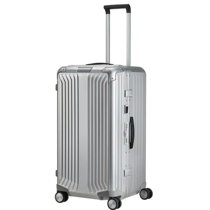 Reistrolleys|Reiskoffers>Samsonite Lite-Box Alu Trunk 74 aluminium