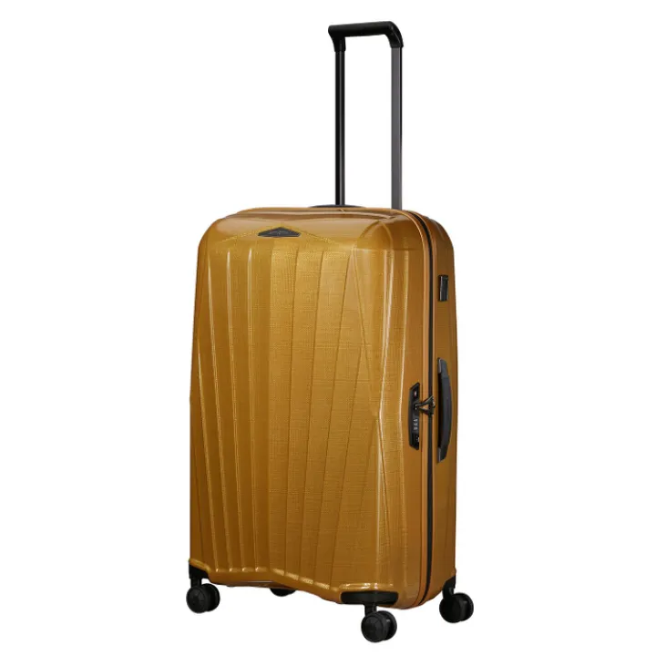 Reistrolleys|Reiskoffers>Samsonite Major-Lite Spinner 77 saffron yellow