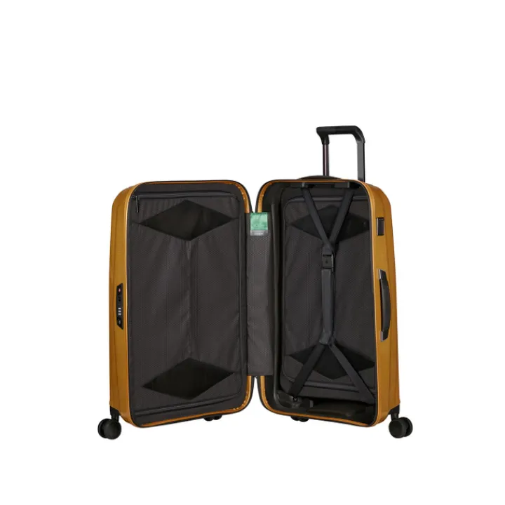 Reistrolleys|Reiskoffers>Samsonite Major-Lite Spinner 69 saffron yellow