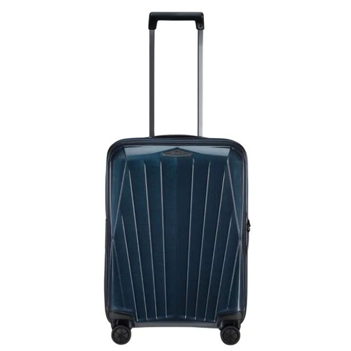 Transavia Trolleys|Ryanair Trolleys>Samsonite Major-Lite Spinner 55 EXP midnight blue