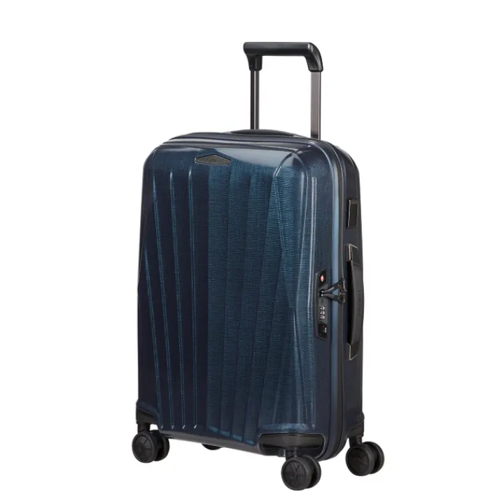 Transavia Trolleys|Ryanair Trolleys>Samsonite Major-Lite Spinner 55 EXP midnight blue
