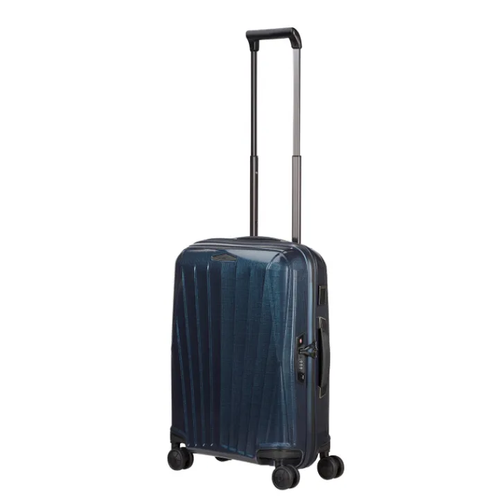 Transavia Trolleys|Ryanair Trolleys>Samsonite Major-Lite Spinner 55 EXP midnight blue