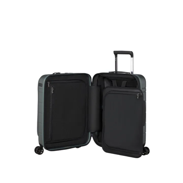 Transavia Trolleys|Handbagage Trolleys>Samsonite Neopod Spinner 55 EXP Easy Access FL sage khaki