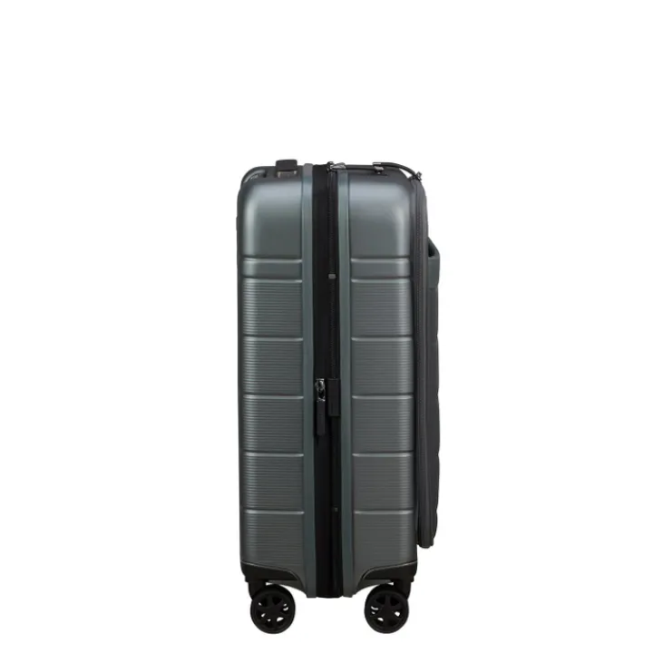 Transavia Trolleys|Handbagage Trolleys>Samsonite Neopod Spinner 55 EXP Easy Access FL sage khaki