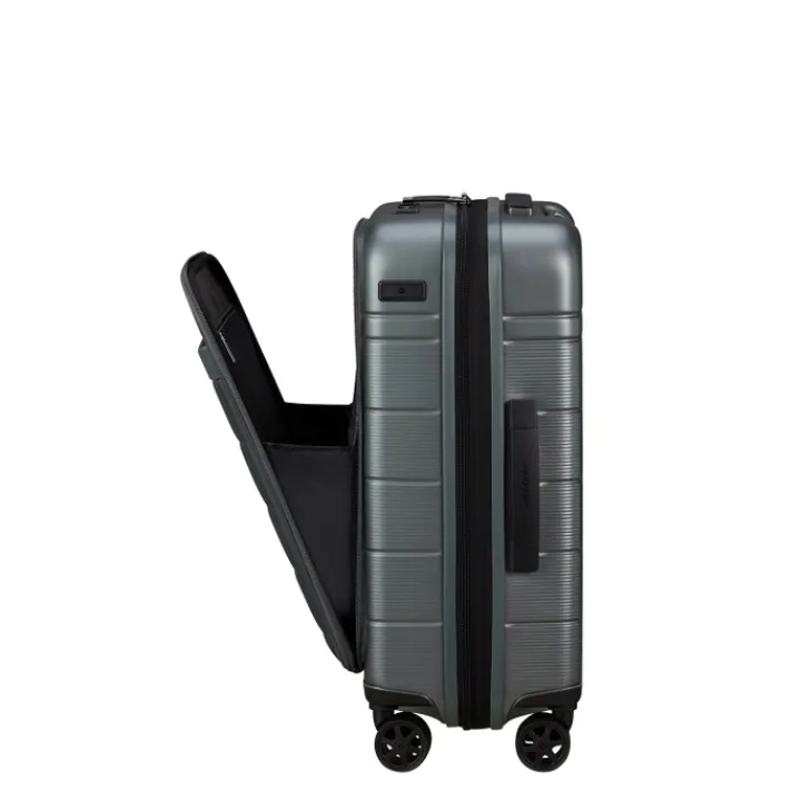 Transavia Trolleys|Handbagage Trolleys>Samsonite Neopod Spinner 55 EXP Easy Access FL sage khaki