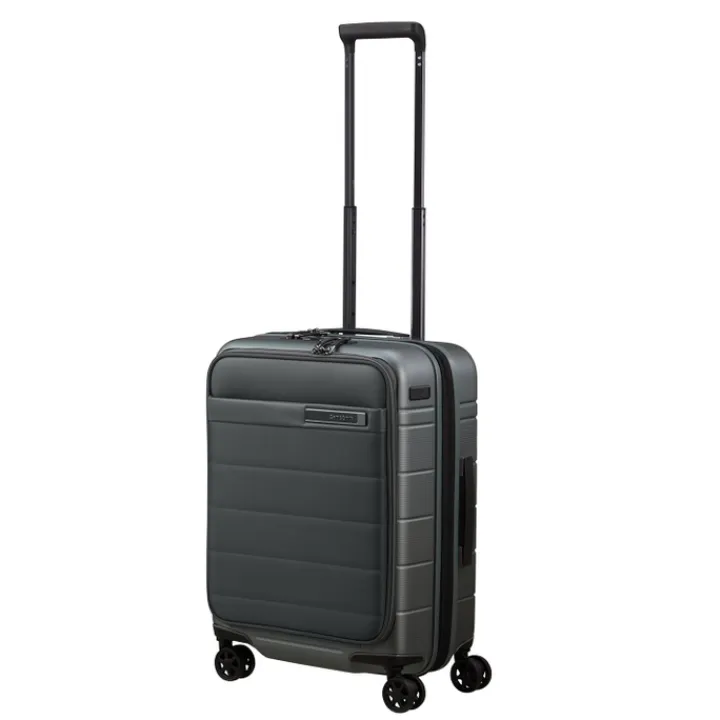 Transavia Trolleys|Handbagage Trolleys>Samsonite Neopod Spinner 55 EXP Easy Access FL sage khaki