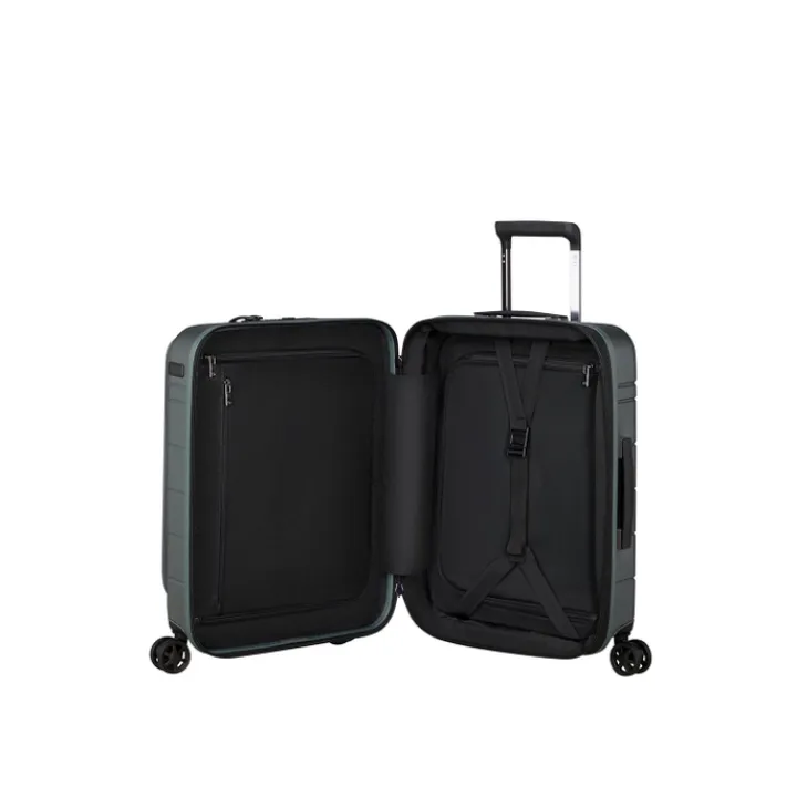 Transavia Trolleys|Handbagage Trolleys>Samsonite Neopod Spinner 55 EXP Easy Access FL sage khaki