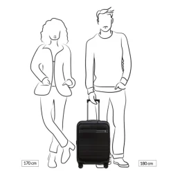 Transavia Trolleys|Handbagage Trolleys>Samsonite Neopod Spinner 55 EXP Easy Access FL midnight blue