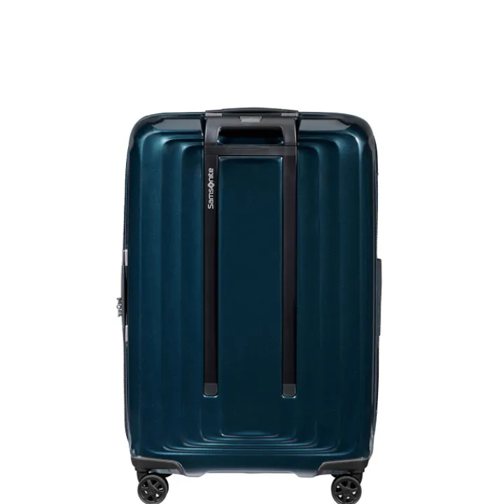 Reistrolleys|Reiskoffers>Samsonite Nuon Spinner 69 Exp metallic dark blue