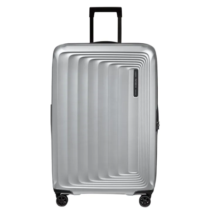 Reiskoffers|Lichtgewicht Koffers>Samsonite Nuon Spinner 75 Exp matt silver