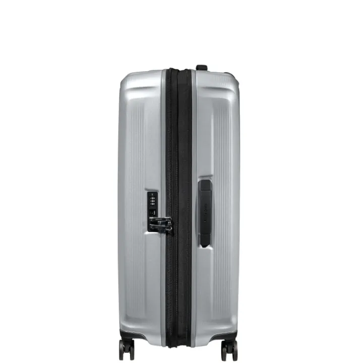 Reiskoffers|Lichtgewicht Koffers>Samsonite Nuon Spinner 75 Exp matt silver