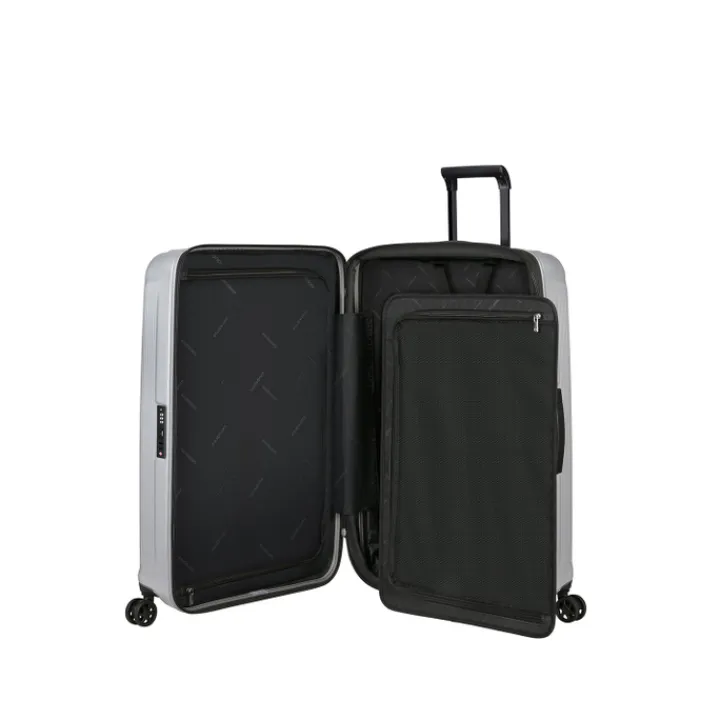 Reiskoffers|Lichtgewicht Koffers>Samsonite Nuon Spinner 75 Exp matt silver