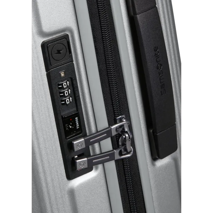 Reiskoffers|Lichtgewicht Koffers>Samsonite Nuon Spinner 75 Exp matt silver