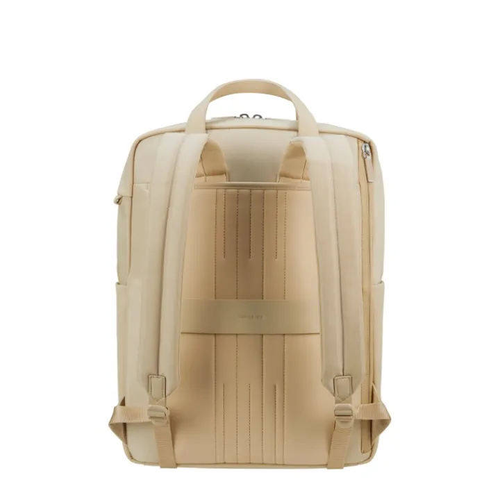 Kleine Rugzakken|Dames Rugzakken>Samsonite 4Pack Laptop Backpack + Handles 15.6" sand