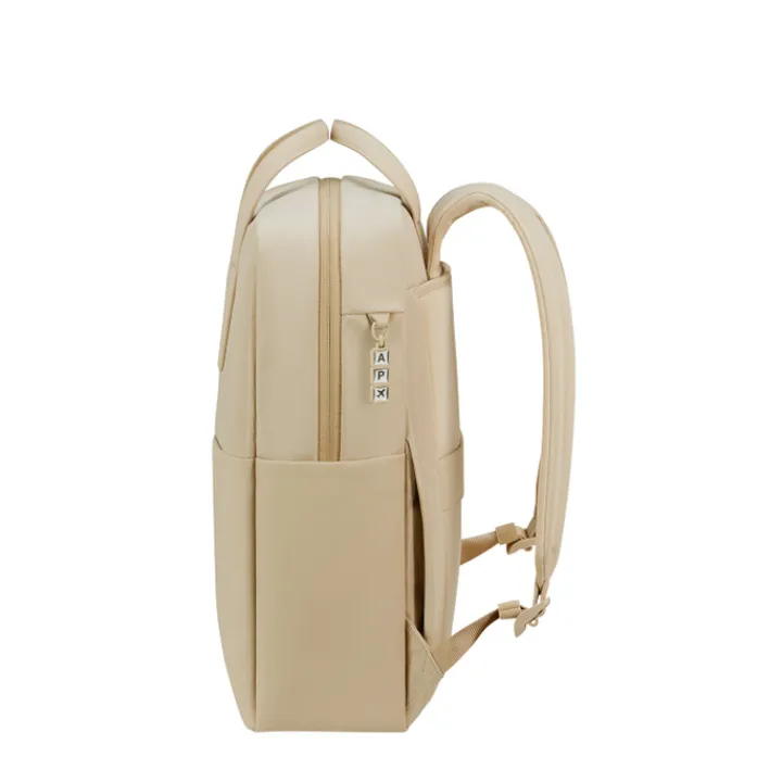 Kleine Rugzakken|Dames Rugzakken>Samsonite 4Pack Laptop Backpack + Handles 15.6" sand
