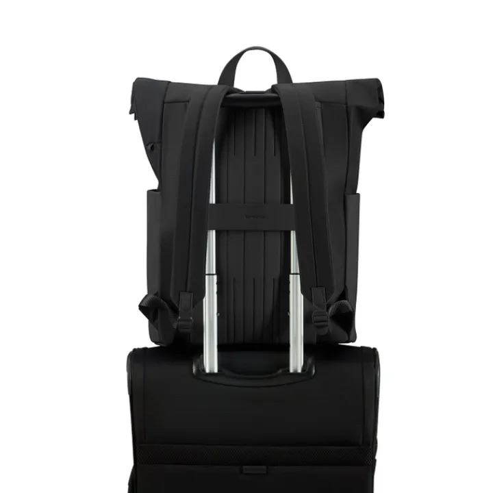 Dames Rugzakken|Schoolrugzak>Samsonite 4Pack Laptop Rolltop Backpack 15.6" black