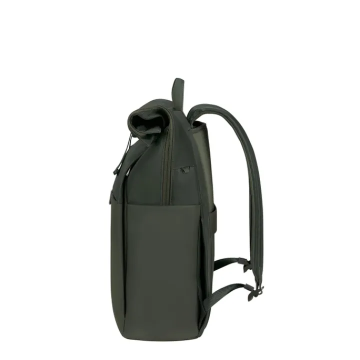 Dames Rugzakken|Schoolrugzak>Samsonite 4Pack Laptop Rolltop Backpack 15.6" forest green