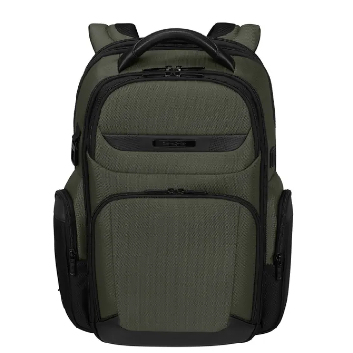 Heren Rugzakken|Dames Rugzakken>Samsonite Pro-DLX 6 Backpack 3V 15.6'' EXP green