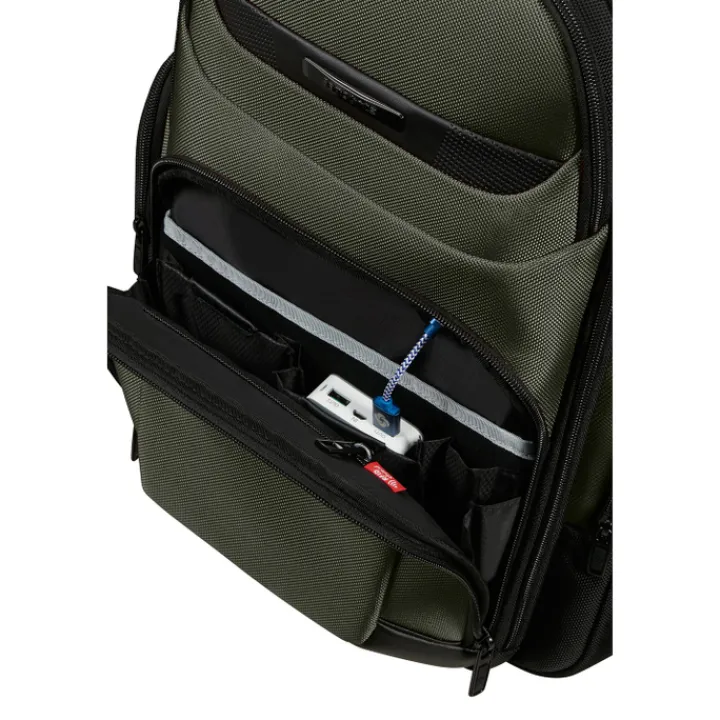 Heren Rugzakken|Dames Rugzakken>Samsonite Pro-DLX 6 Backpack 3V 15.6'' EXP green