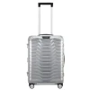 Transavia Trolleys|Handbagage Trolleys>Samsonite Proxis Alu Spinner 55 aluminium
