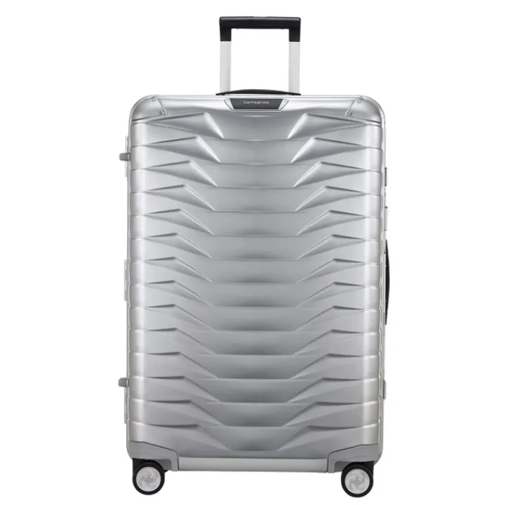 Reistrolleys|Reiskoffers>Samsonite Proxis Alu Spinner 76 aluminium
