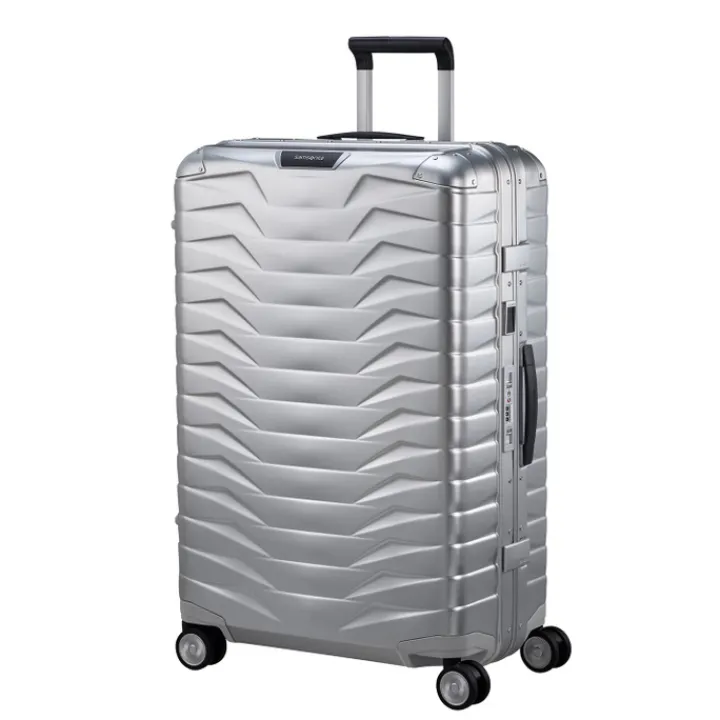 Reistrolleys|Reiskoffers>Samsonite Proxis Alu Spinner 76 aluminium