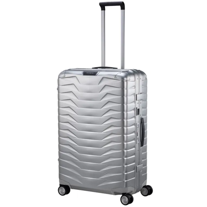 Reistrolleys|Reiskoffers>Samsonite Proxis Alu Spinner 76 aluminium