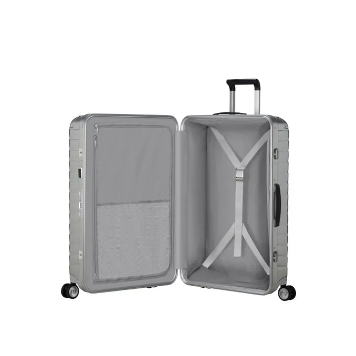 Reistrolleys|Reiskoffers>Samsonite Proxis Alu Spinner 76 aluminium