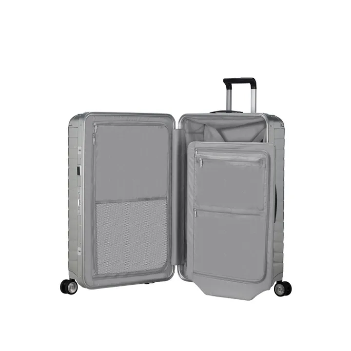 Reistrolleys|Reiskoffers>Samsonite Proxis Alu Spinner 76 aluminium