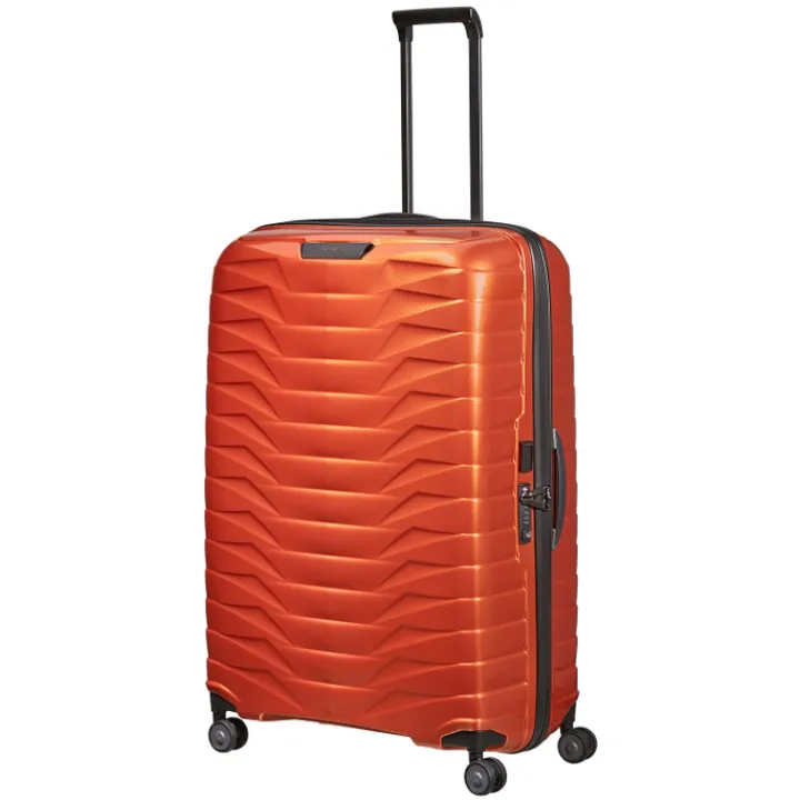 Reistrolleys|Reiskoffers>Samsonite Proxis Spinner 86/33 flame