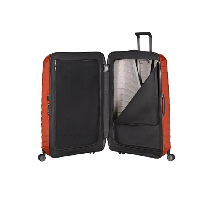 Reistrolleys|Reiskoffers>Samsonite Proxis Spinner 86/33 flame