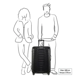 Reistrolleys|Reiskoffers>Samsonite Proxis Spinner 75 matt climbing ivy
