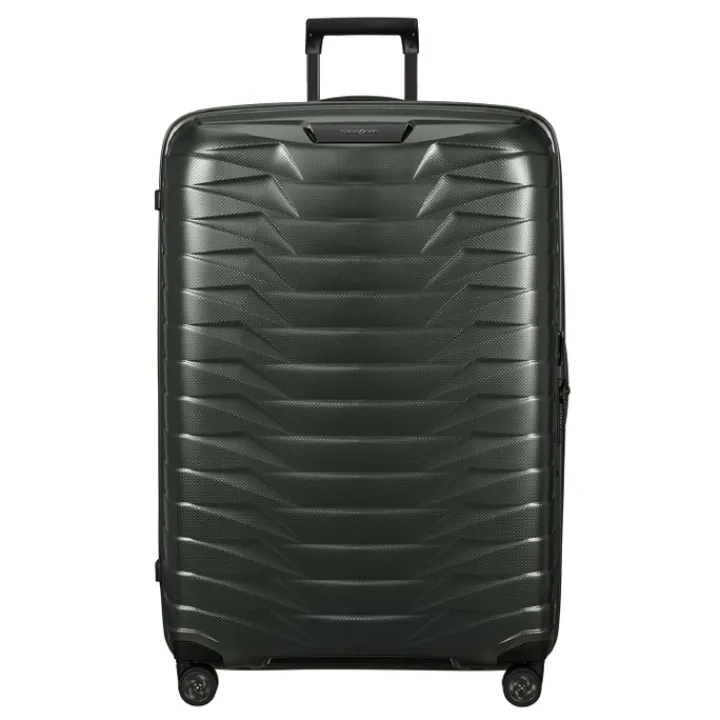 Reistrolleys|Reiskoffers>Samsonite Proxis Spinner 81 matt climbing ivy