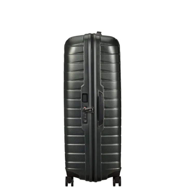 Reistrolleys|Reiskoffers>Samsonite Proxis Spinner 81 matt climbing ivy