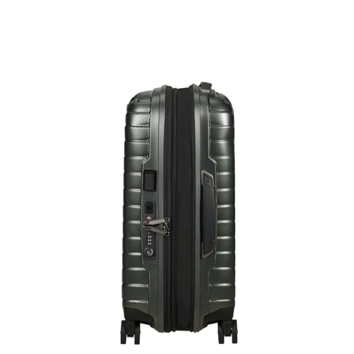 Transavia Trolleys|Klm Trolleys>Samsonite Proxis Spinner 55/35 Expandable matt climbing ivy
