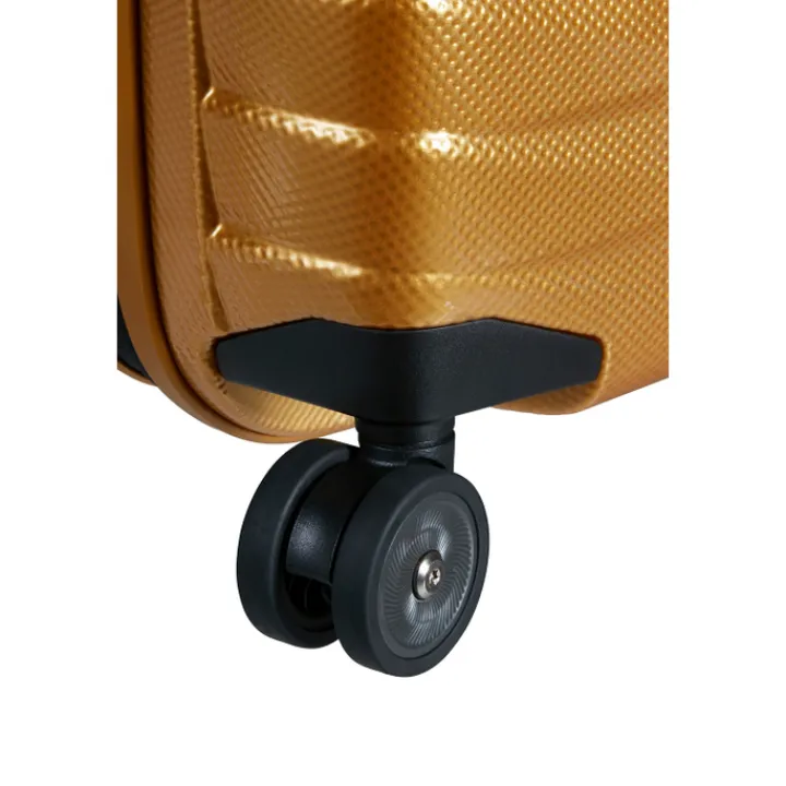Transavia Trolleys|Klm Trolleys>Samsonite Proxis Spinner 55/35 Expandable honey gold