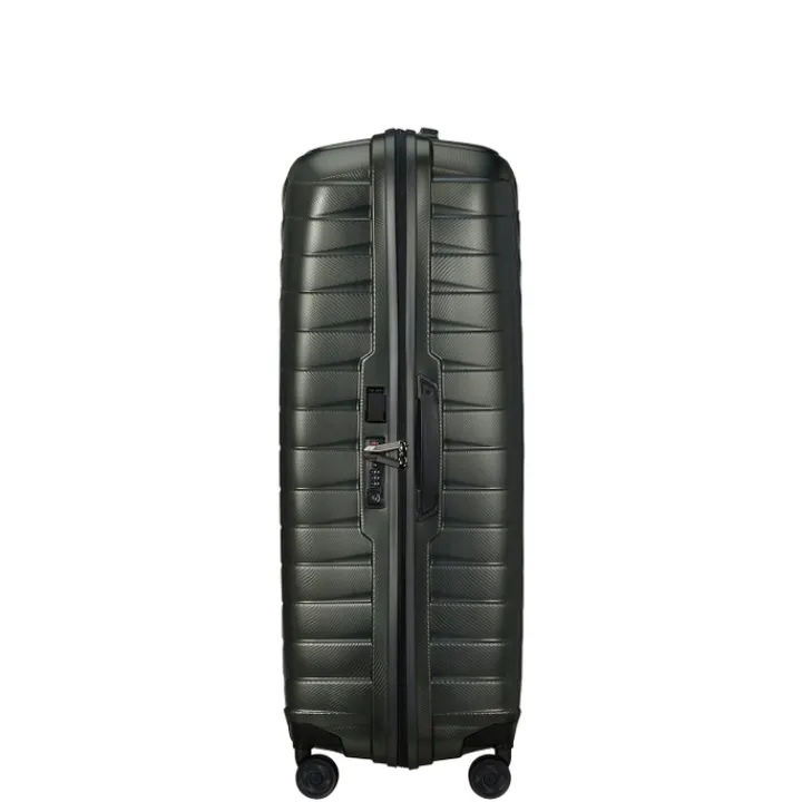 Reistrolleys|Lichtgewicht Koffers>Samsonite Proxis Spinner 86 matt climbing ivy