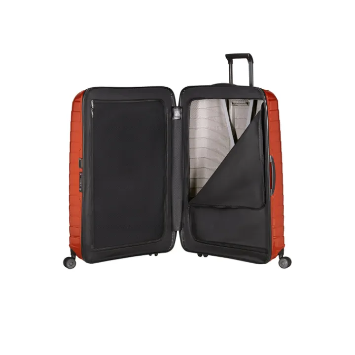 Reistrolleys|Reiskoffers>Samsonite Proxis Spinner 81/30 flame