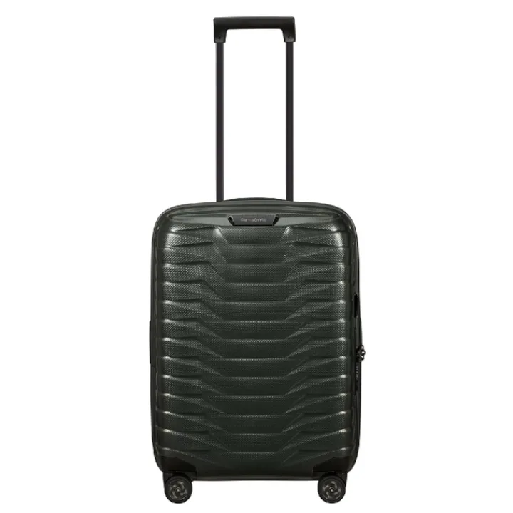 Transavia Trolleys|Ryanair Trolleys>Samsonite Proxis Spinner 55 Expandable matt climbing ivy