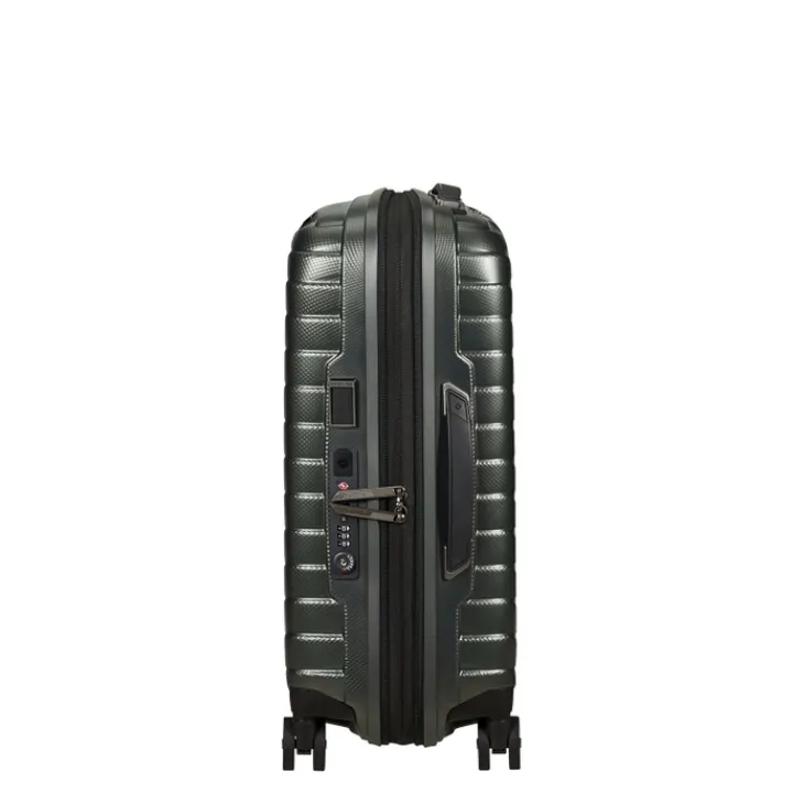 Transavia Trolleys|Ryanair Trolleys>Samsonite Proxis Spinner 55 Expandable matt climbing ivy