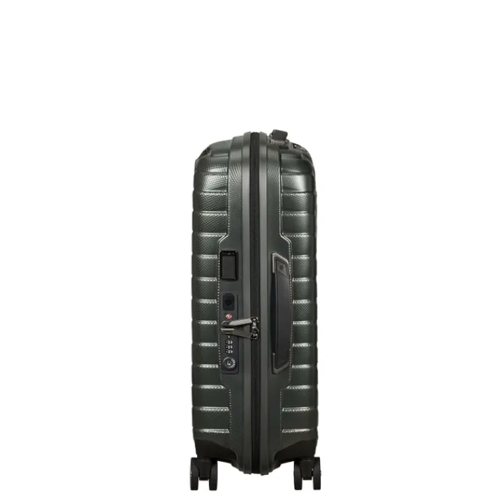 Transavia Trolleys|Ryanair Trolleys>Samsonite Proxis Spinner 55 Expandable matt climbing ivy