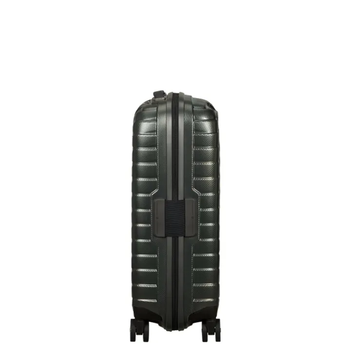 Transavia Trolleys|Ryanair Trolleys>Samsonite Proxis Spinner 55 Expandable matt climbing ivy