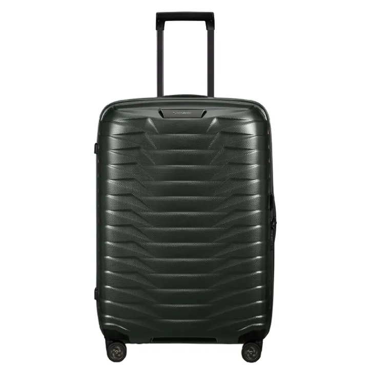 Reistrolleys|Reiskoffers>Samsonite Proxis Spinner 69 matt climbing ivy