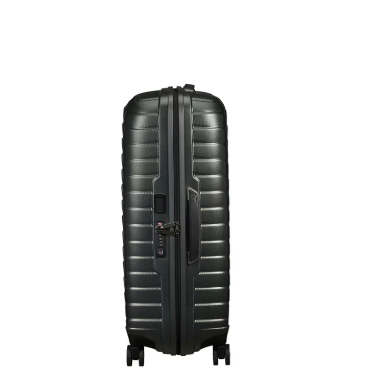 Reistrolleys|Reiskoffers>Samsonite Proxis Spinner 69 matt climbing ivy