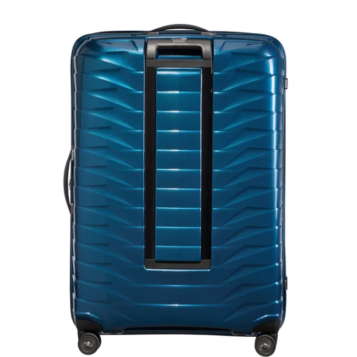 Reistrolleys|Harde Koffers>Samsonite Proxis Spinner 81 petrol blue