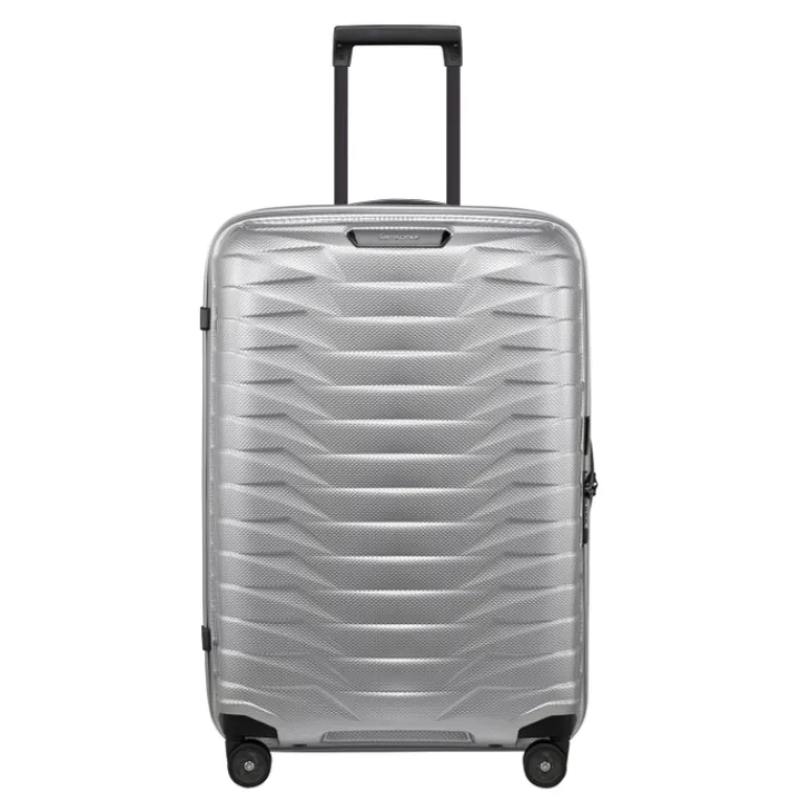 Reistrolleys|Reiskoffers>Samsonite Proxis Spinner 69 silver