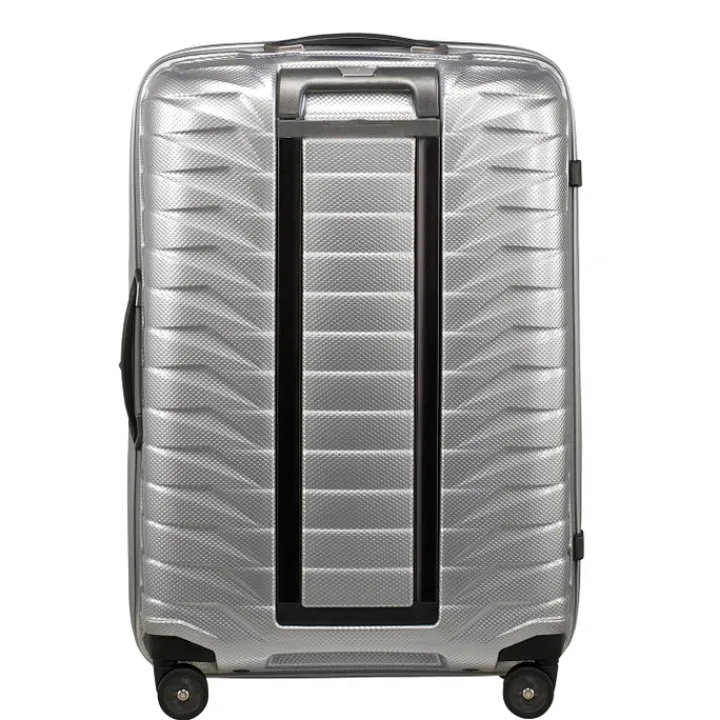 Reistrolleys|Reiskoffers>Samsonite Proxis Spinner 69 silver