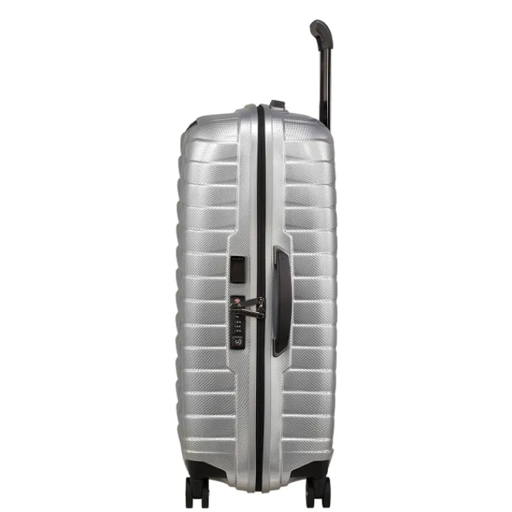 Reistrolleys|Reiskoffers>Samsonite Proxis Spinner 69 silver