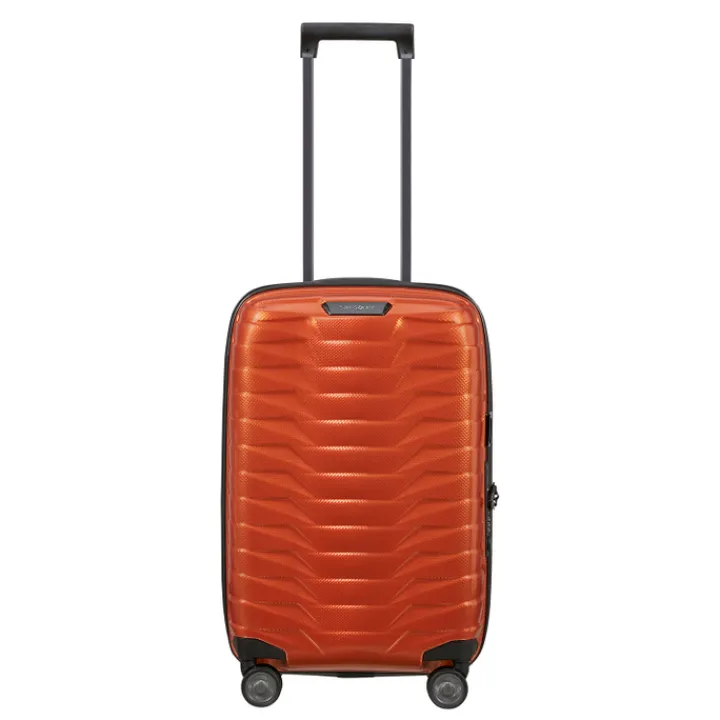 Transavia Trolleys|Klm Trolleys>Samsonite Proxis Spinner 55/20 Expandable Length 35Cm flame