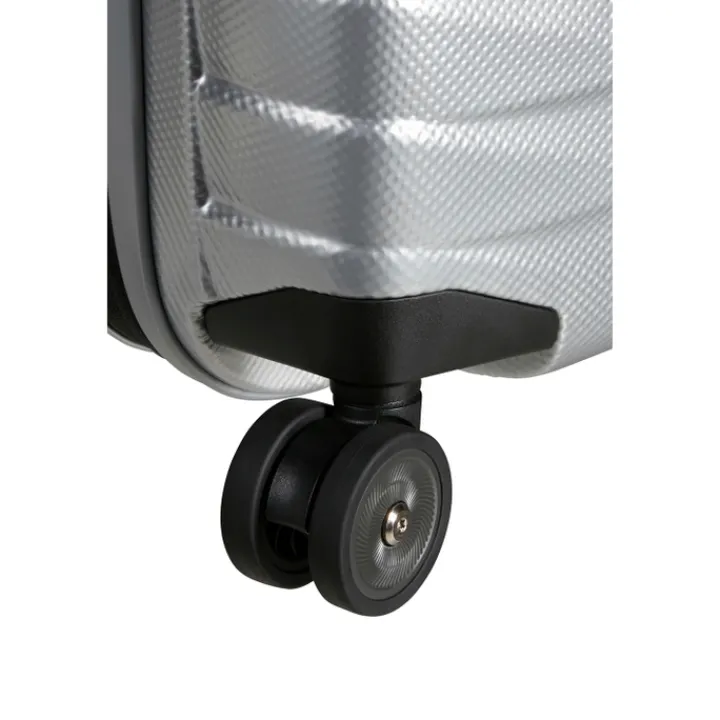 Transavia Trolleys|Klm Trolleys>Samsonite Proxis Spinner 55/35 Expandable silver
